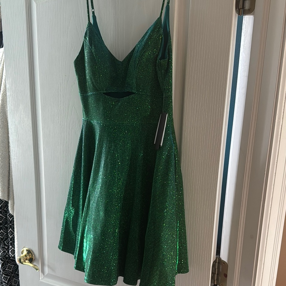 Sparkling Green Dress